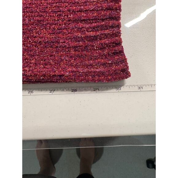 Basic Editions Chenille Zip-Up Sweater (3X) - Picture 6 of 8